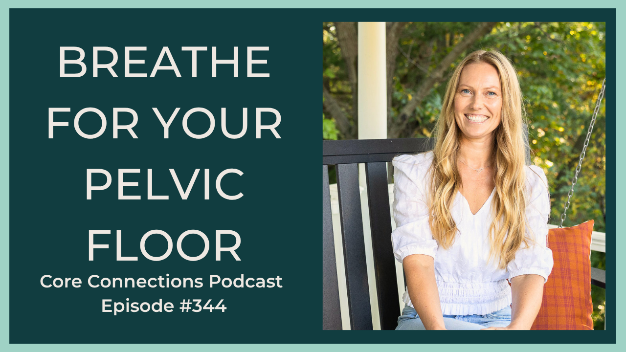 breathe for your pelvic floor