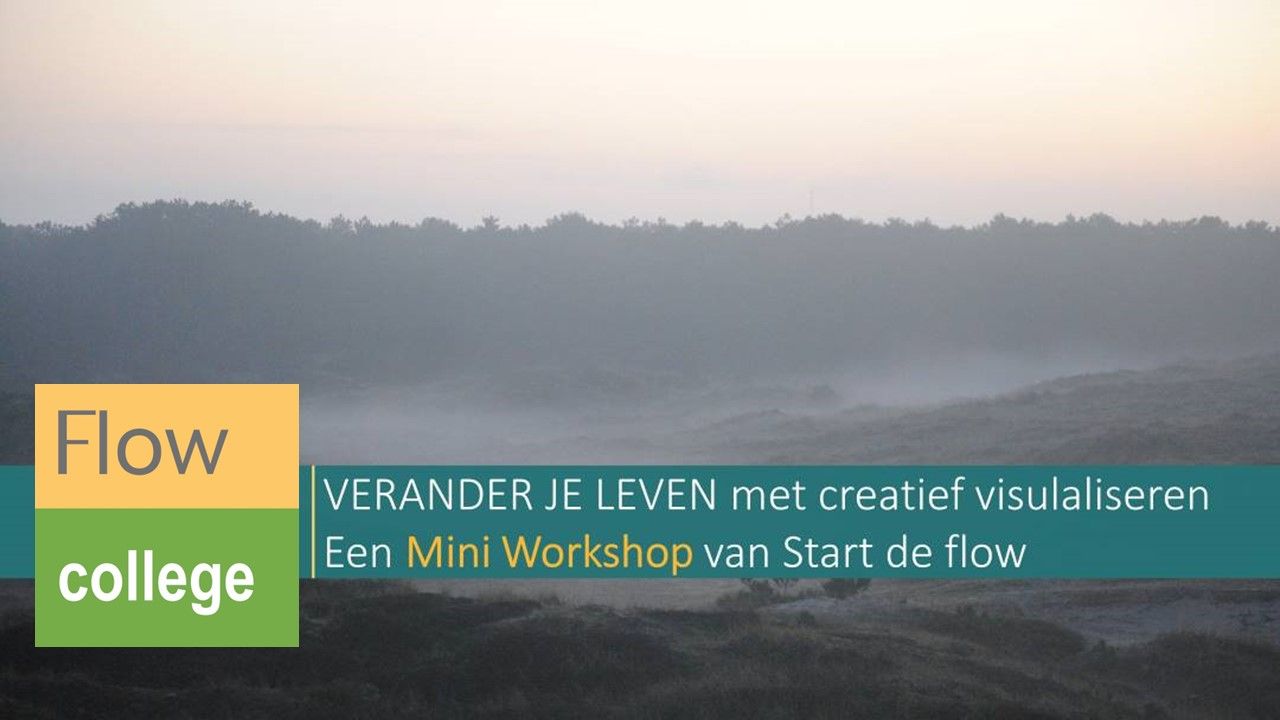 mini workshop verander je leven met creatief visualiseren