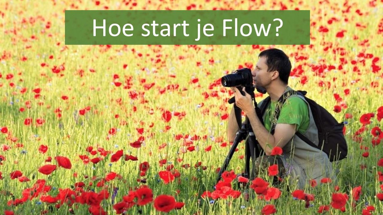Flow college van Start de Flow training en coaching