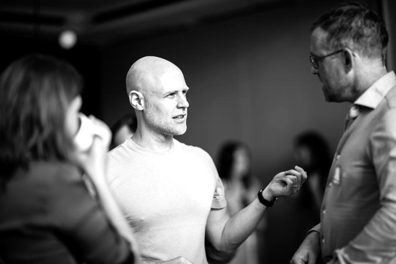 Dave in a working session