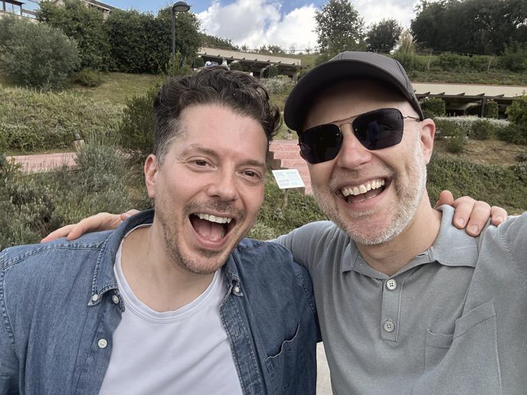 Dave with Nick, CEO of Valve