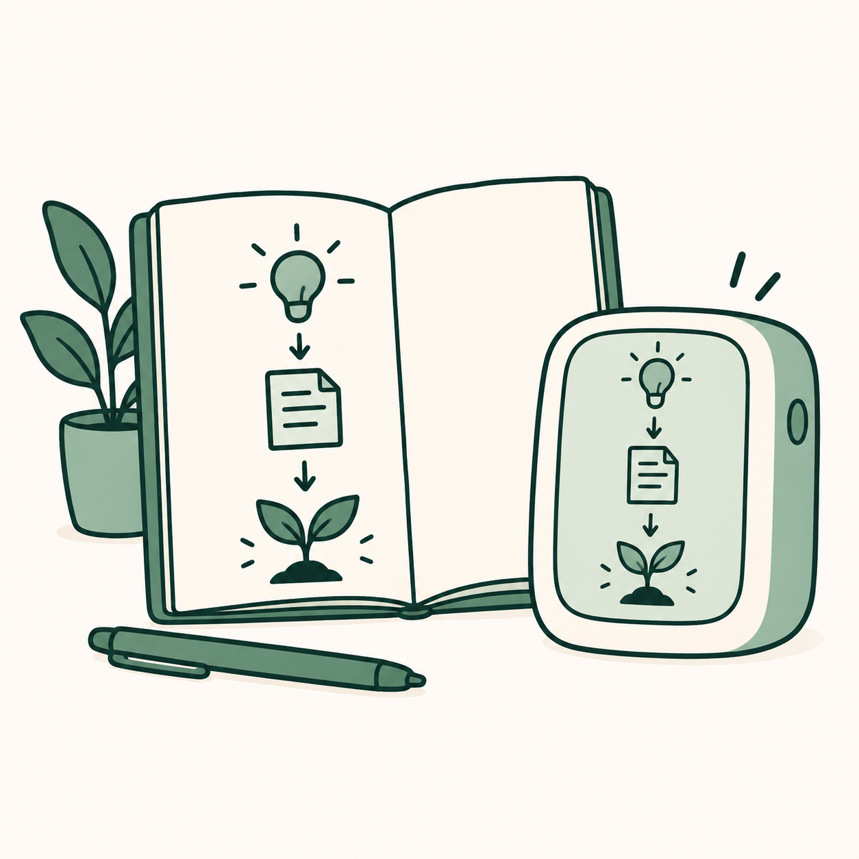 AI Pro lesson 4 illustration