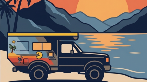 Ford Bronco 1991 am Gardasee