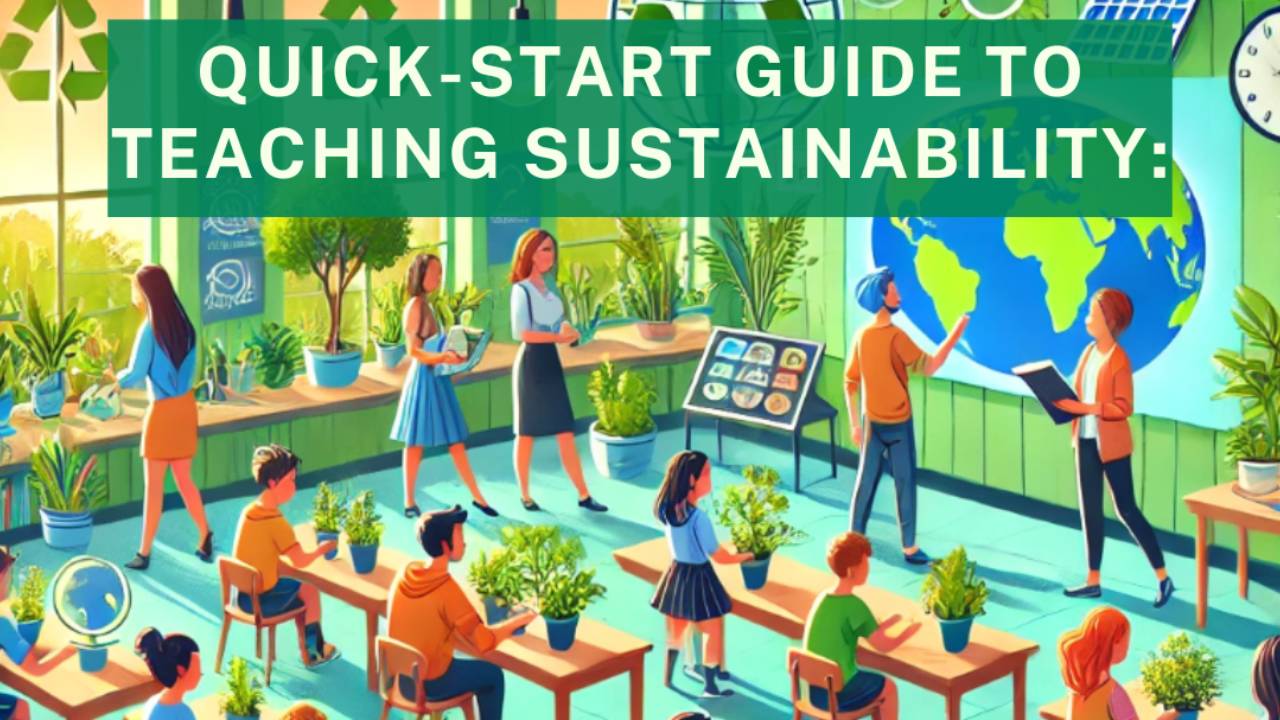 Quick Start Guide To Teaching Sustainability Fifty Shades Greener