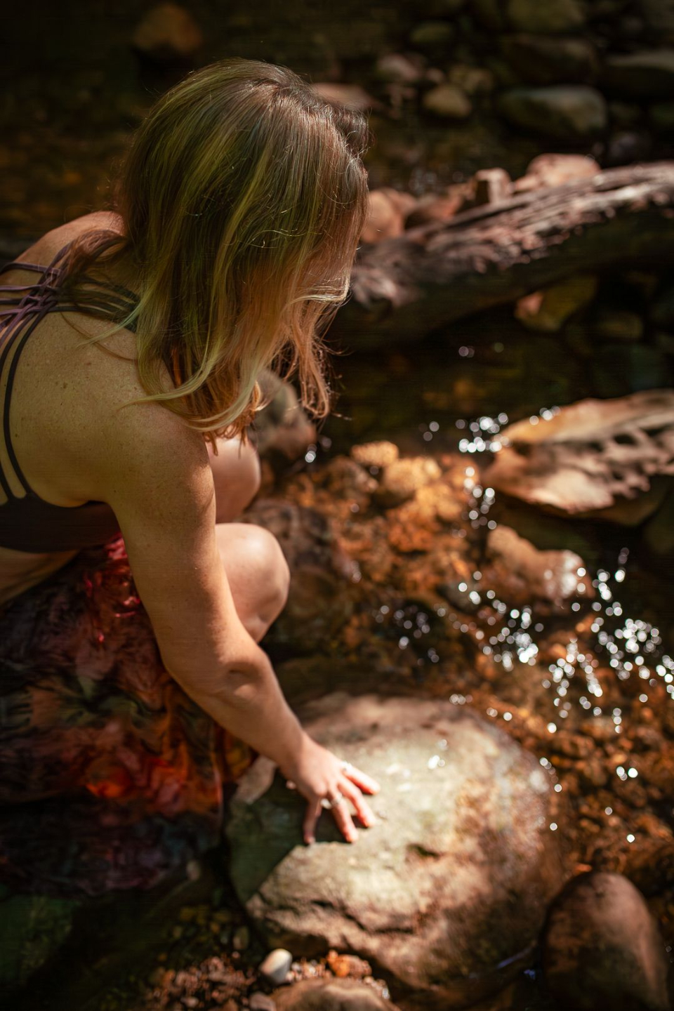 woman reconnecting with inner freedom