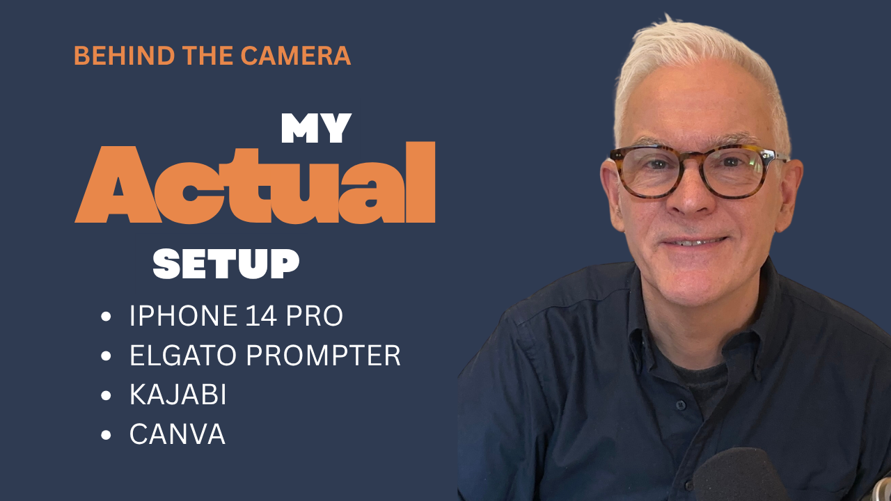 How I Run My Coaching Business On Camera (My Actual Setup and Tools)