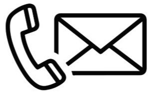Phone and message icon