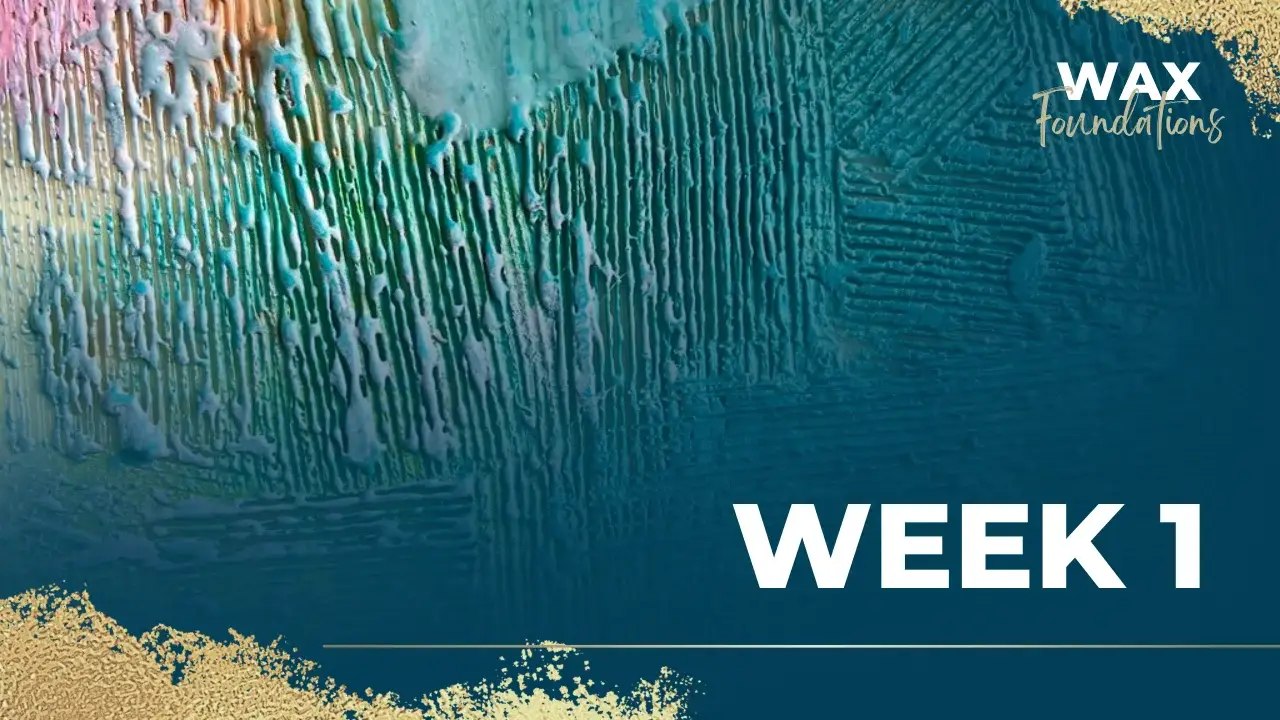 encaustic art online course week 1