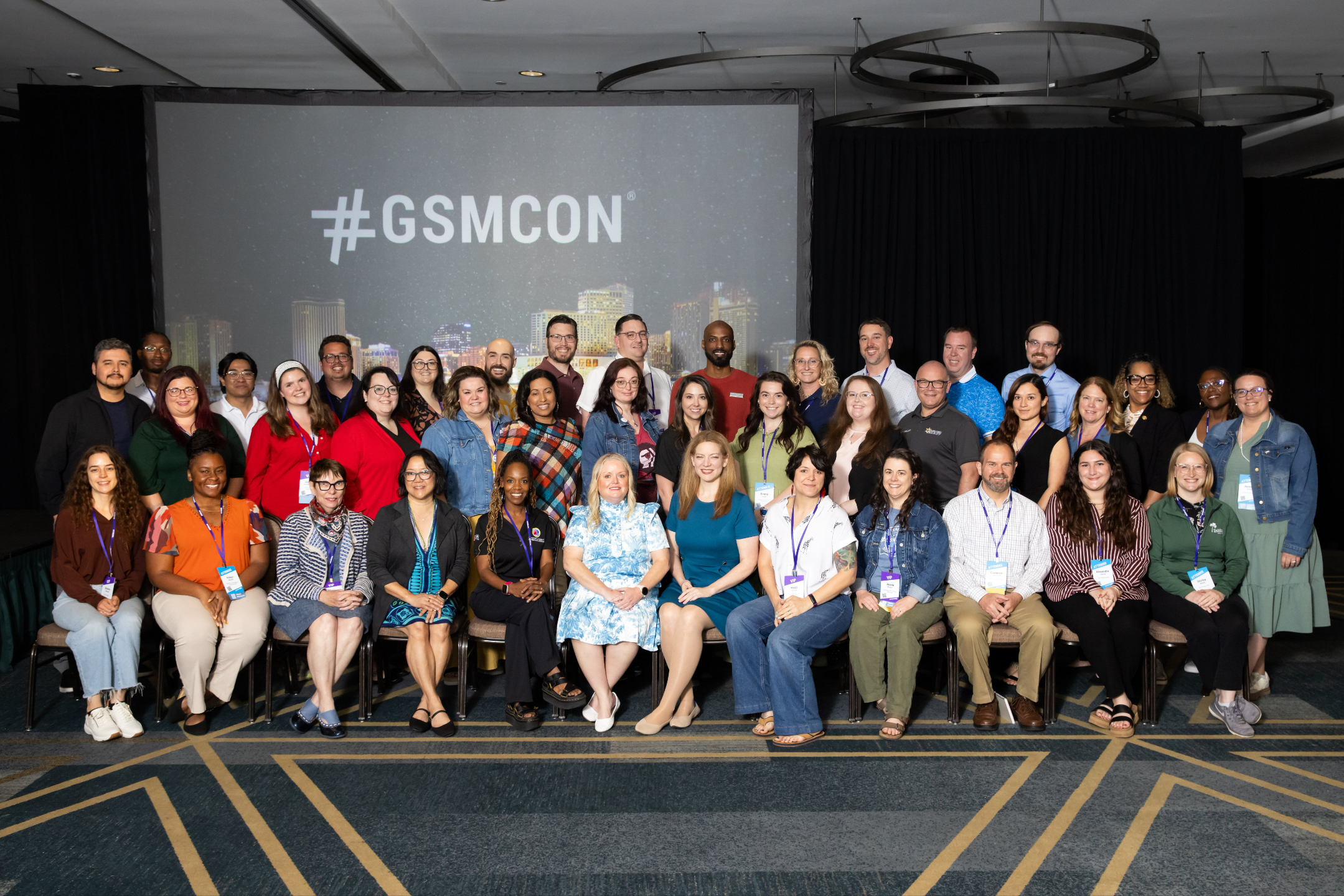 GSMA members posing for a picture