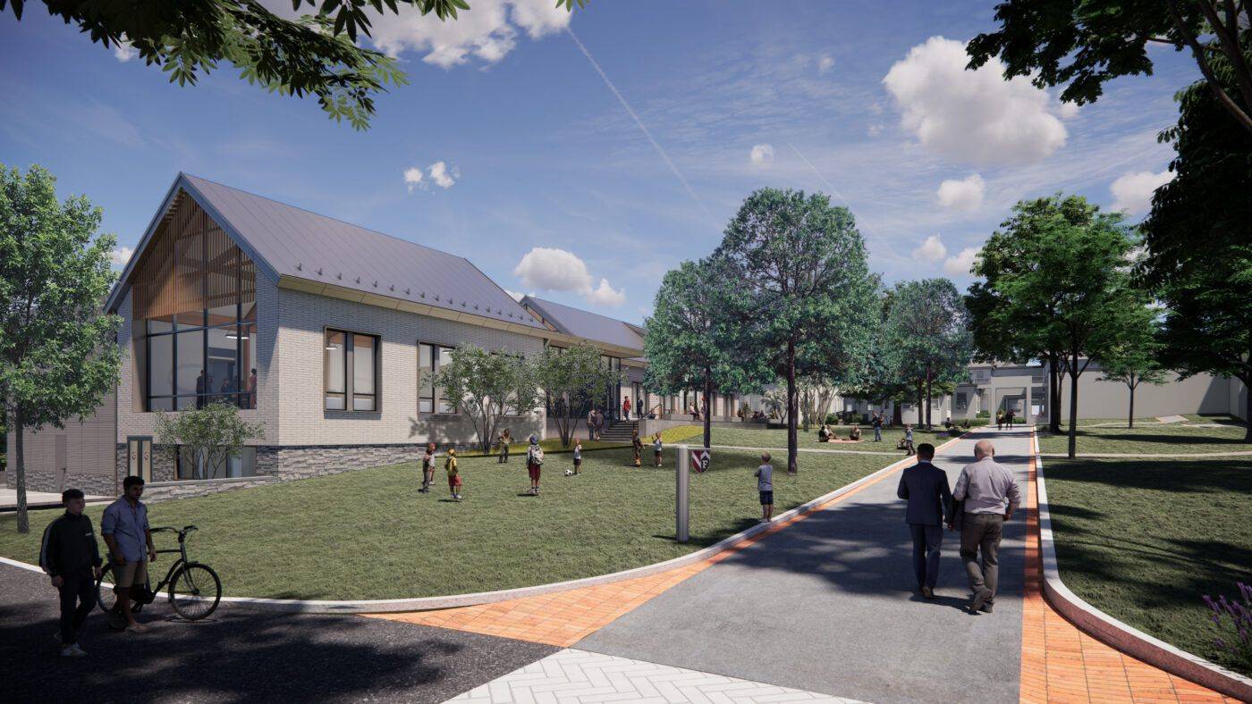 The new Dining Center at The Fessenden School