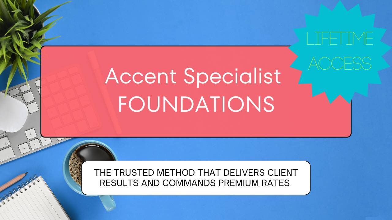 Offer Accent Training and Accent Modification