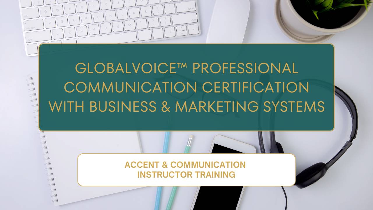 Offer Accent Training and Accent Modification