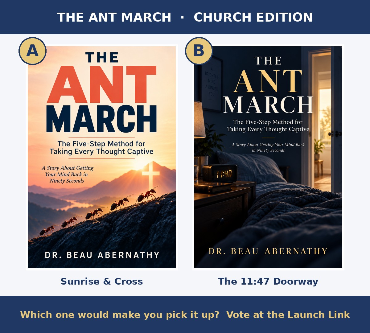 Church Edition cover options A and B