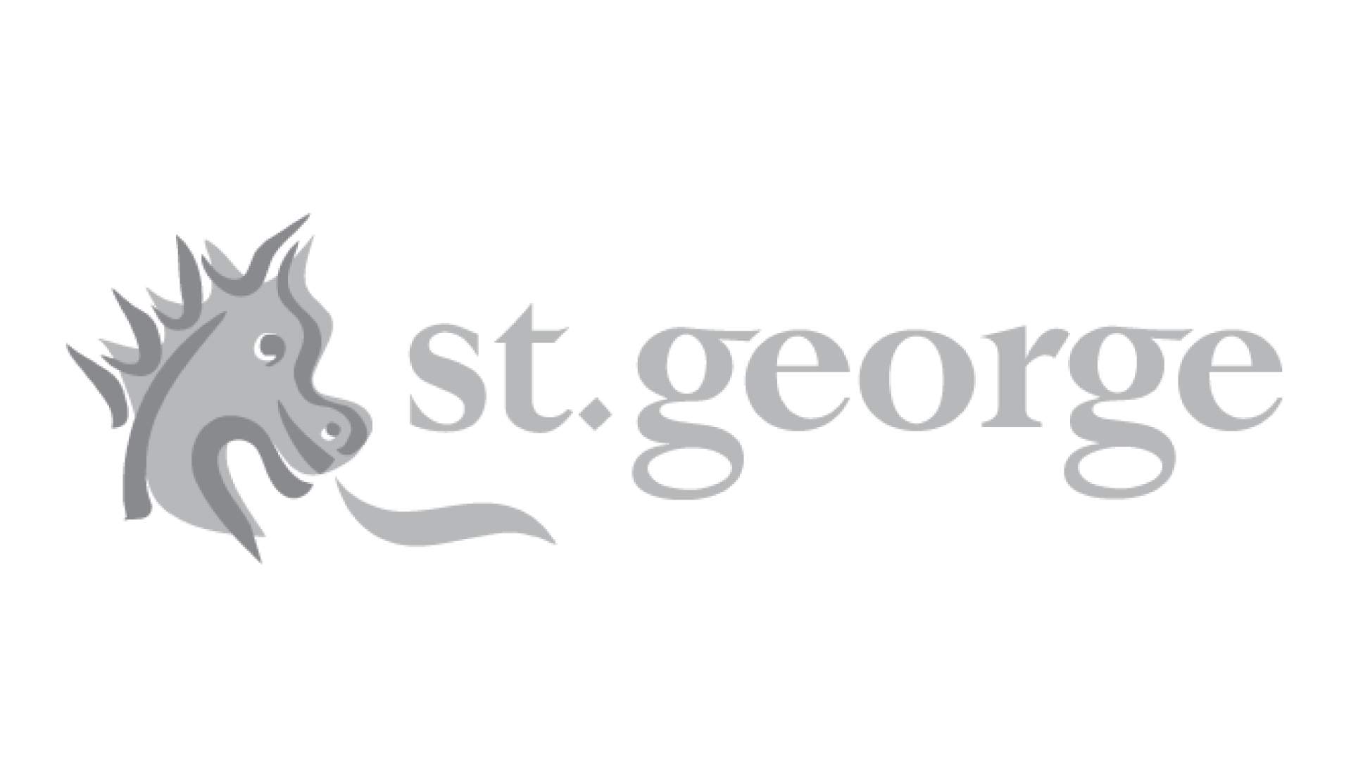 St. George Bank logo.  St. George Bank is one of the many organisations People Builders has as client.