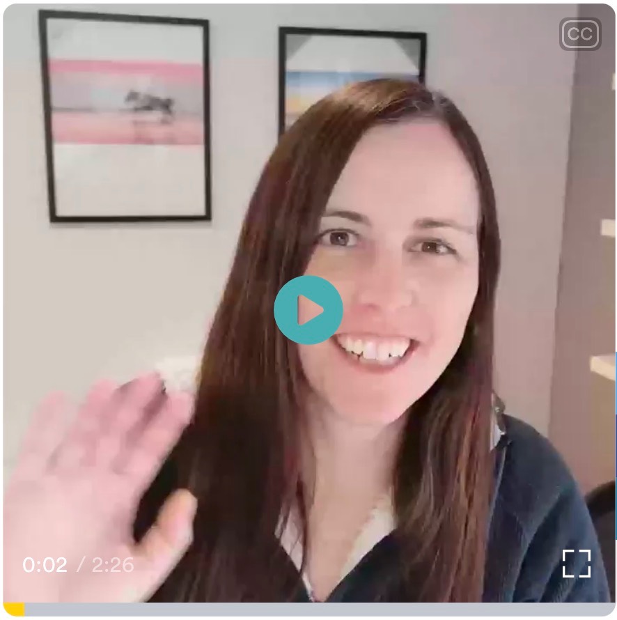 Personal welcome video