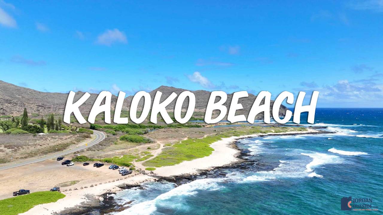Kaloko Beach on the Southeast Side of Oahu, Hawaii