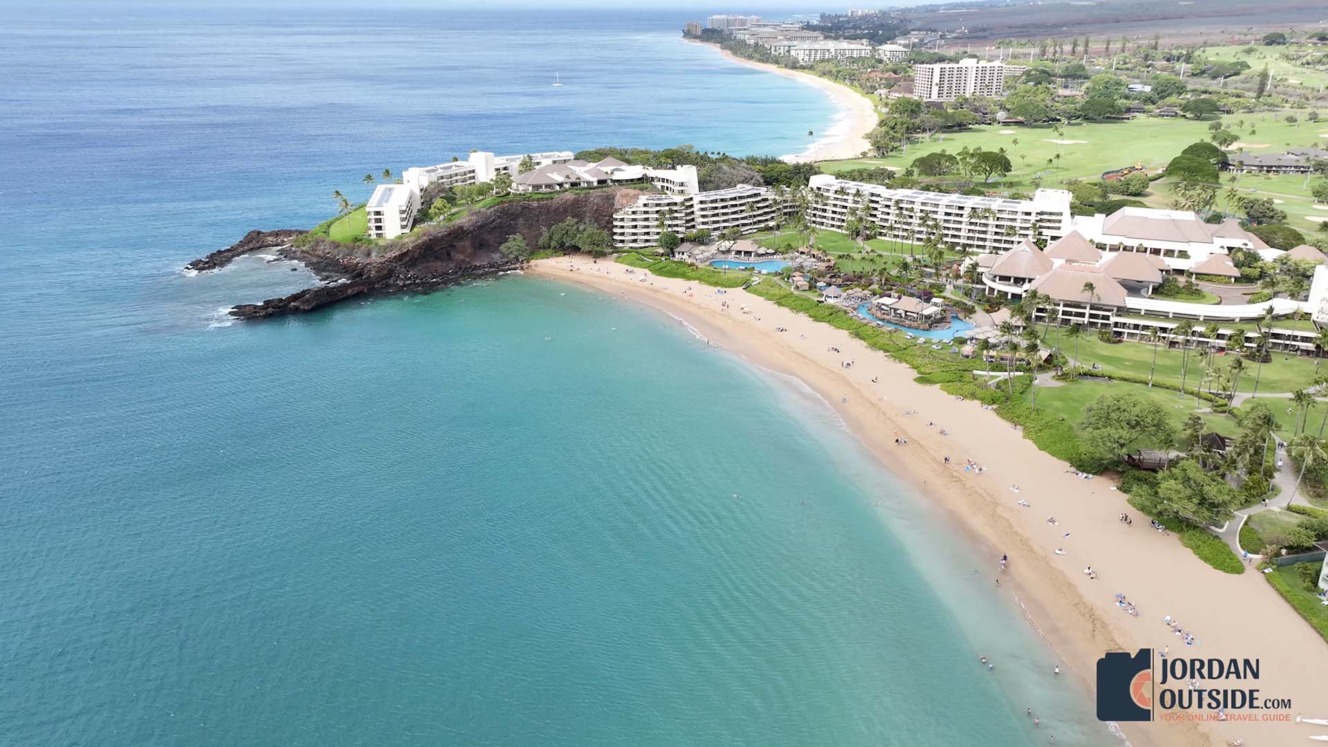 Ka'anapali Beach and Black Rock Beach, Maui
