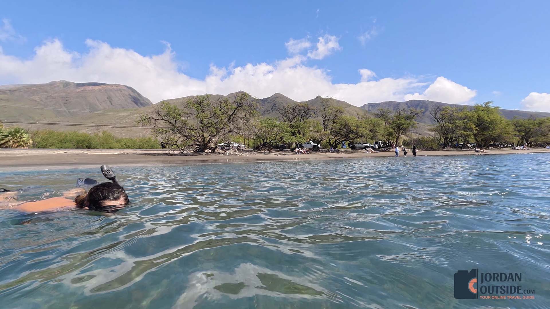 Olowalu Beach at Mile Marker 14, Maui, Hawaii