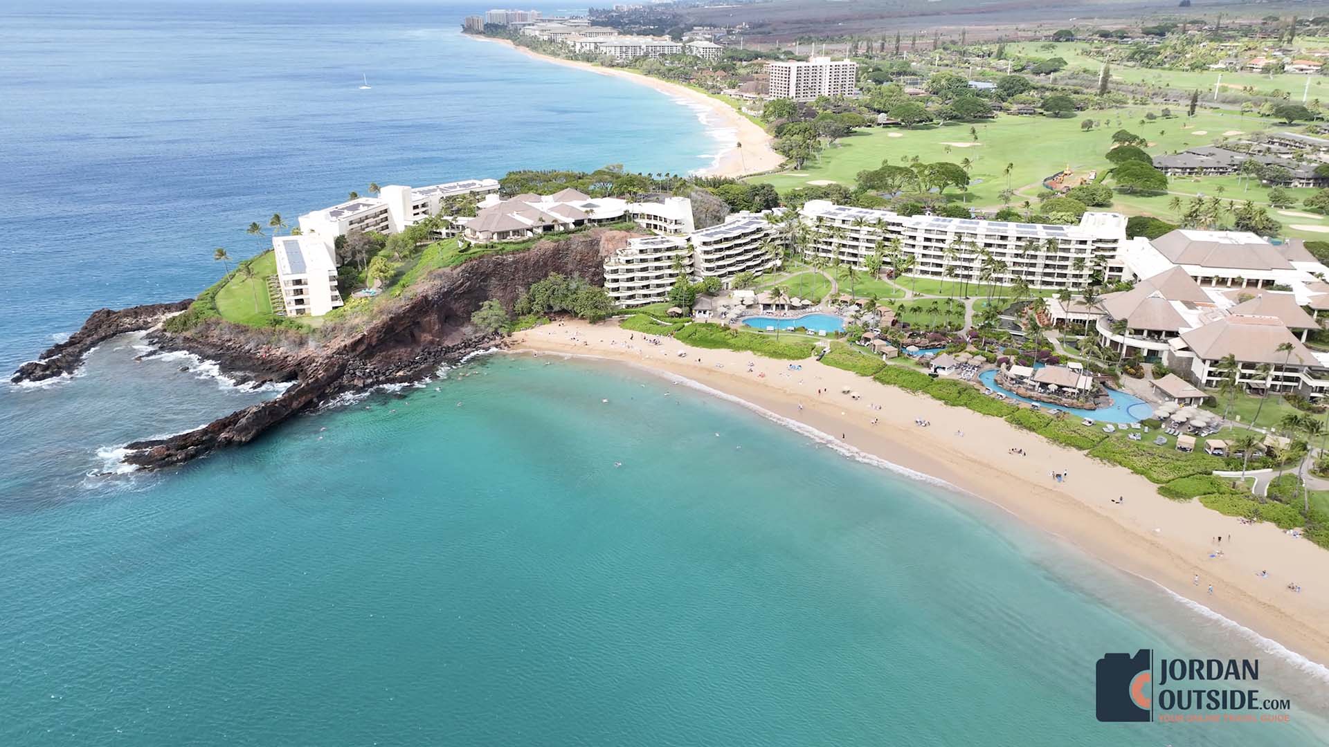 Ka'anapali Beach and Black Rock Beach, Maui