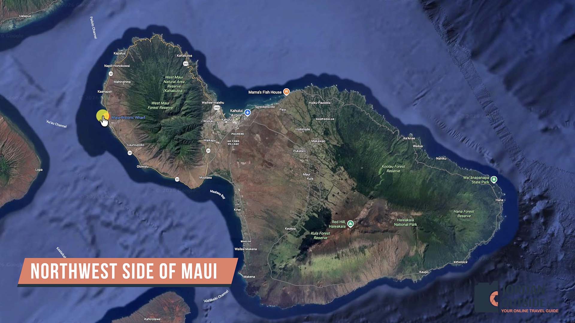 Mala Historic Wharf and Baby Beach, Maui
