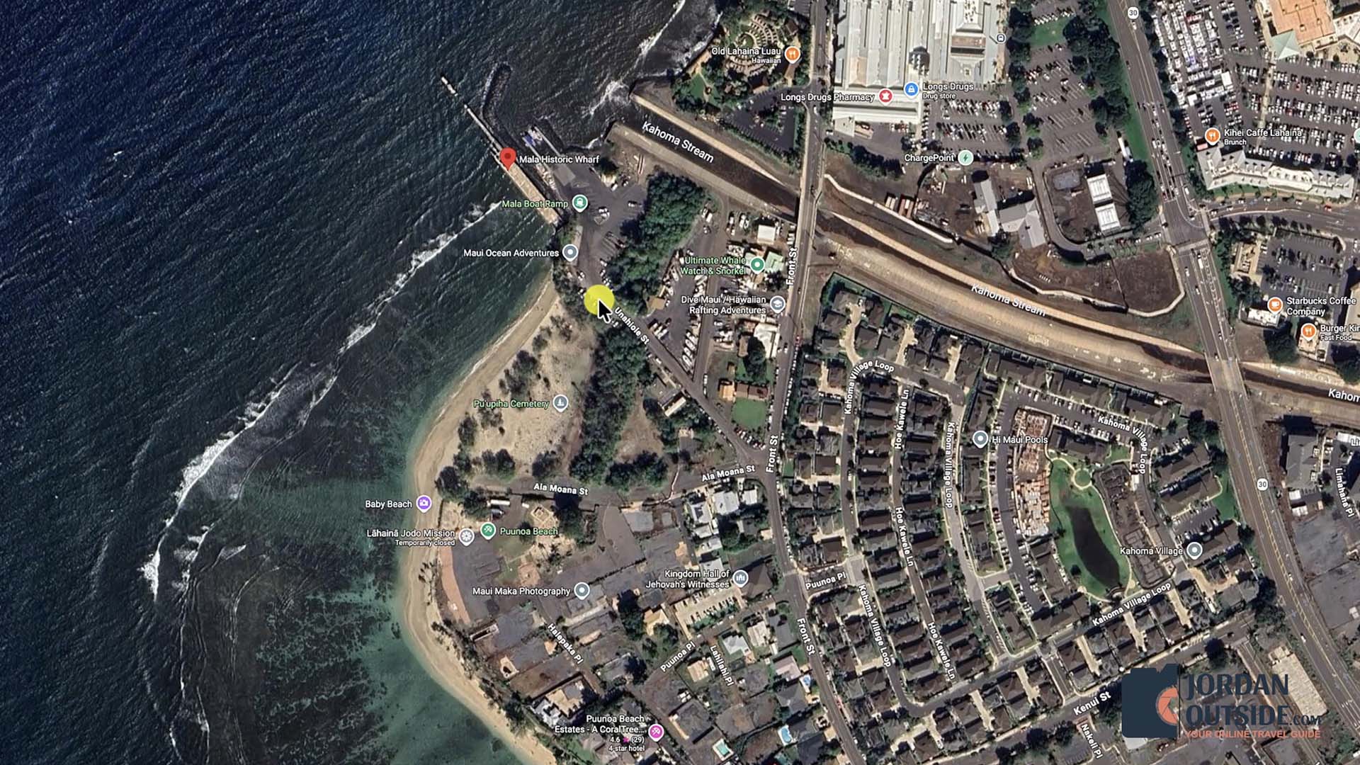 Mala Historic Wharf and Baby Beach, Maui