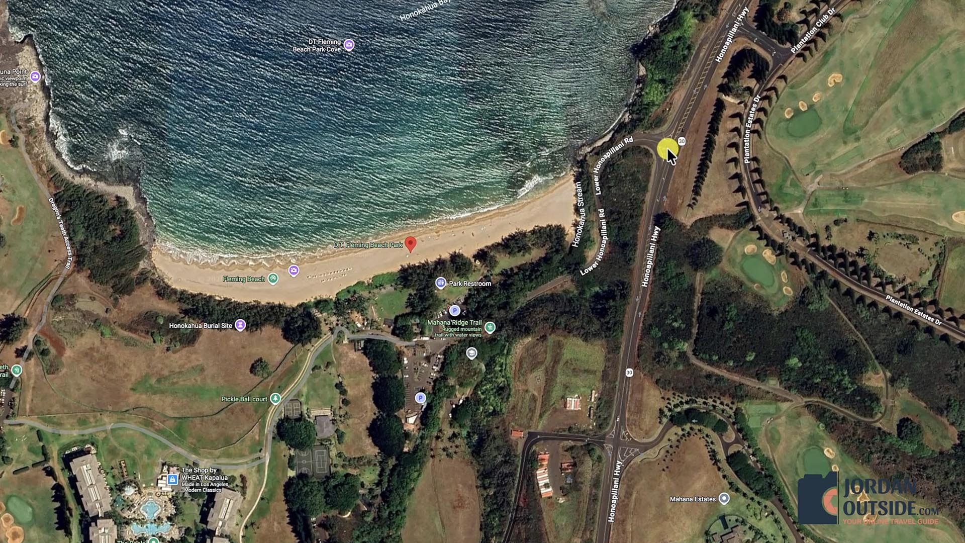 DT Fleming Beach Park, Maui