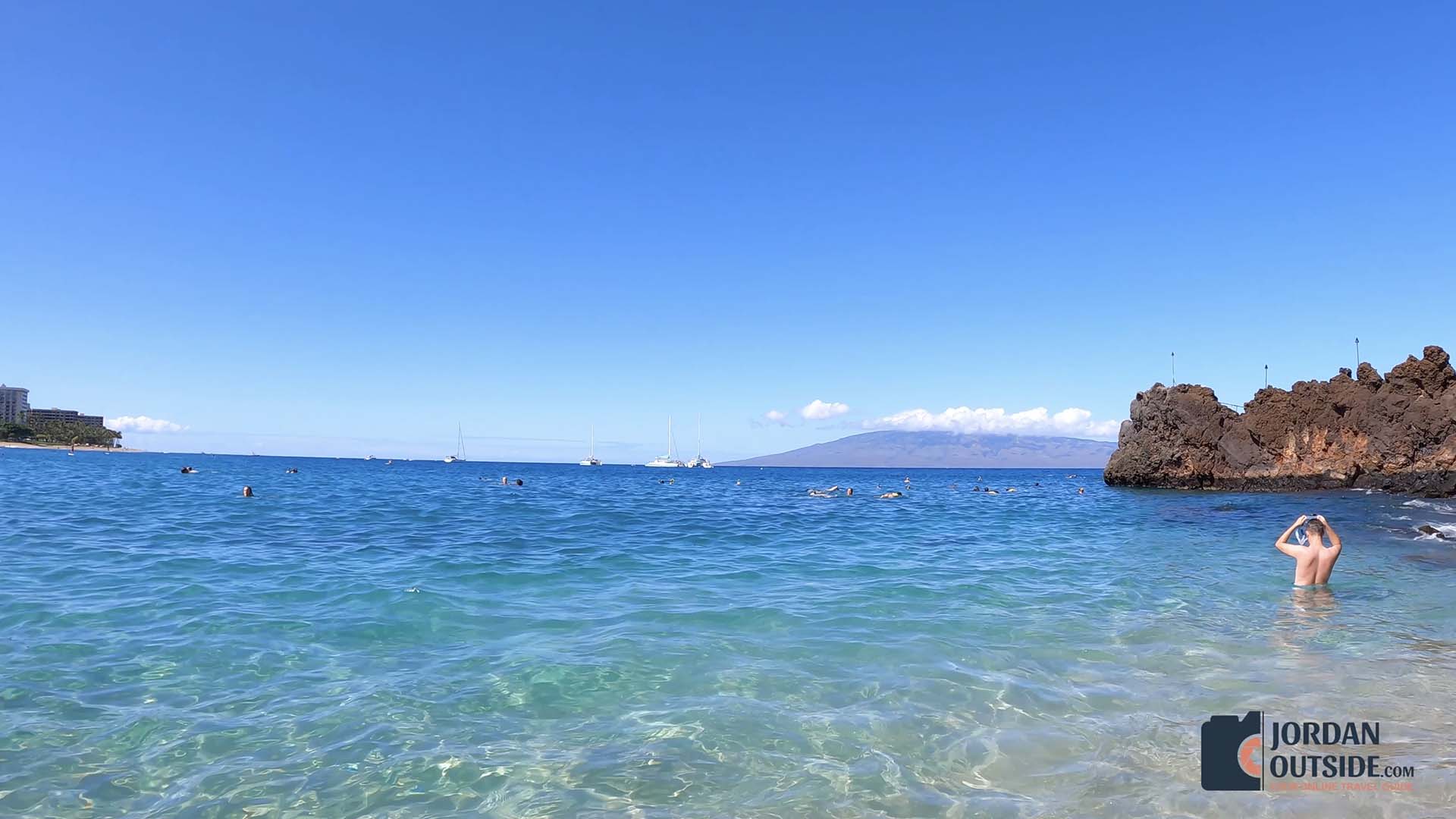 Ka'anapali Beach and Black Rock Beach, Maui