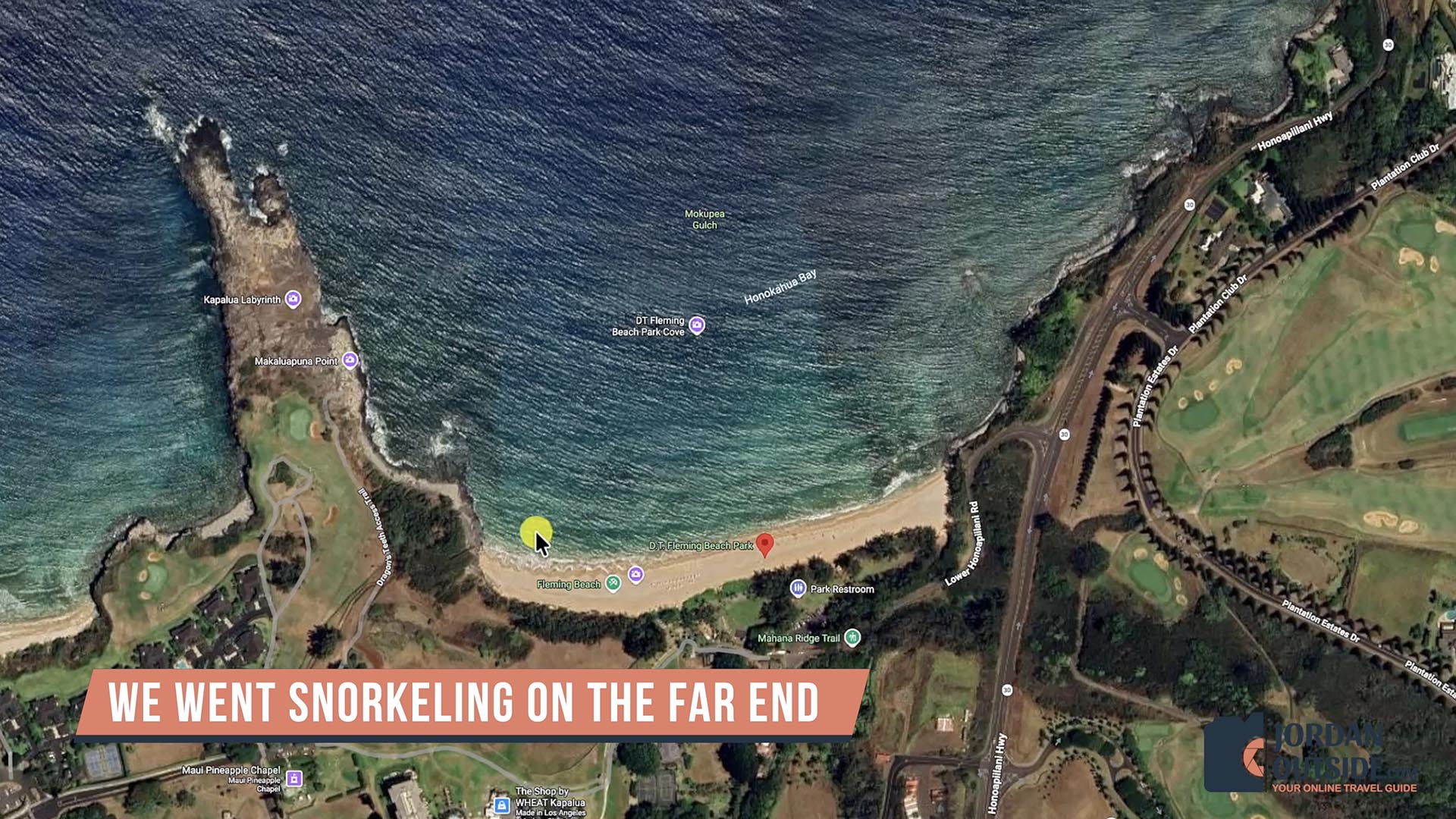 DT Fleming Beach Park, Maui