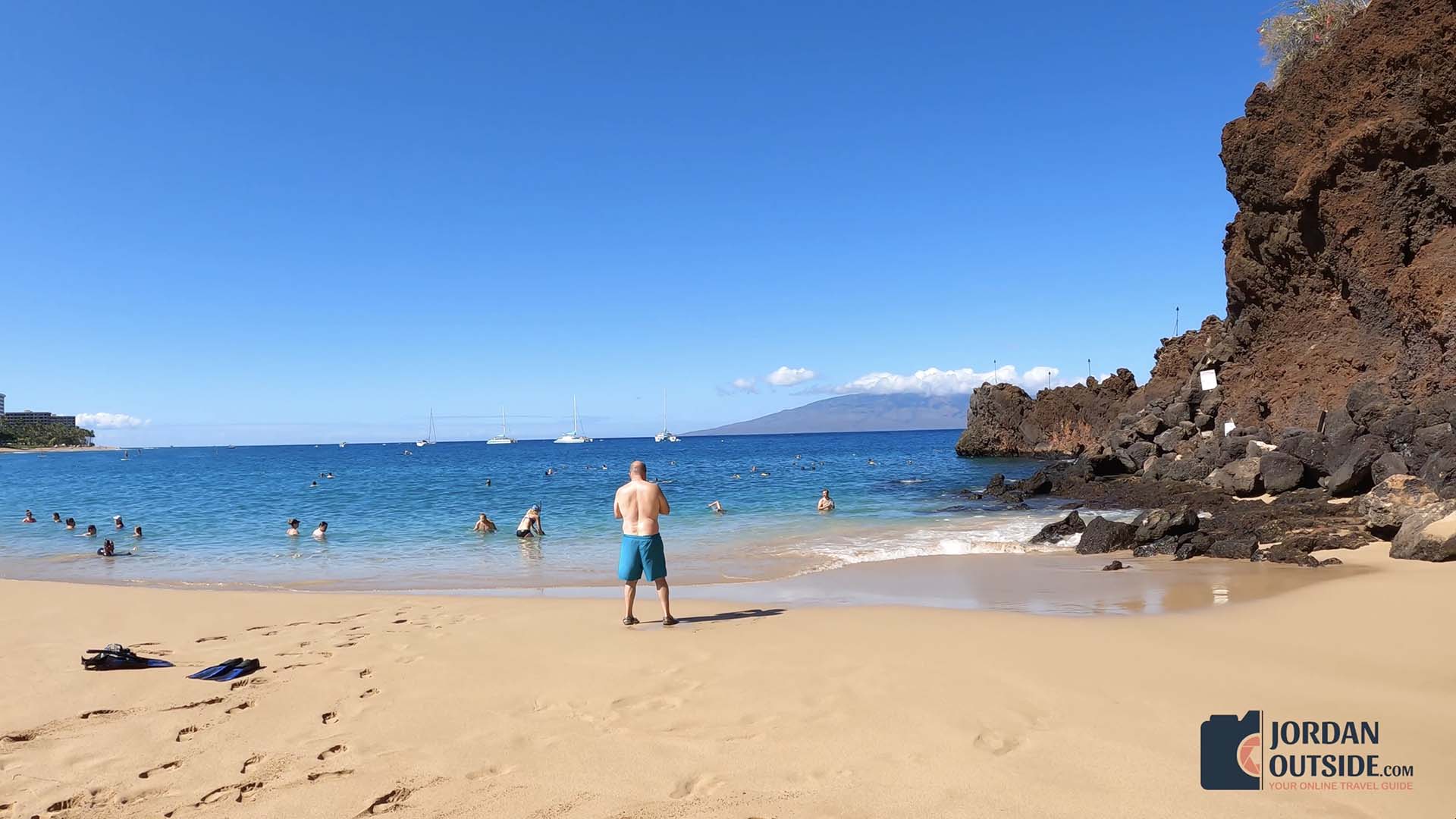 Ka'anapali Beach and Black Rock Beach, Maui