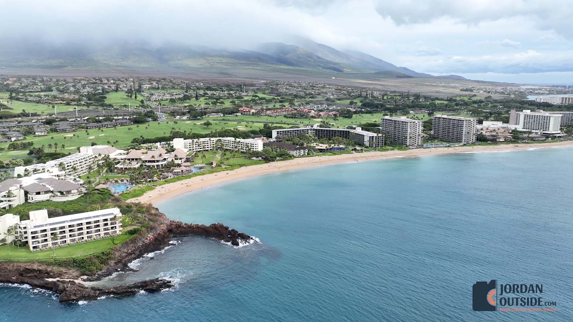 Ka'anapali Beach and Black Rock Beach, Maui