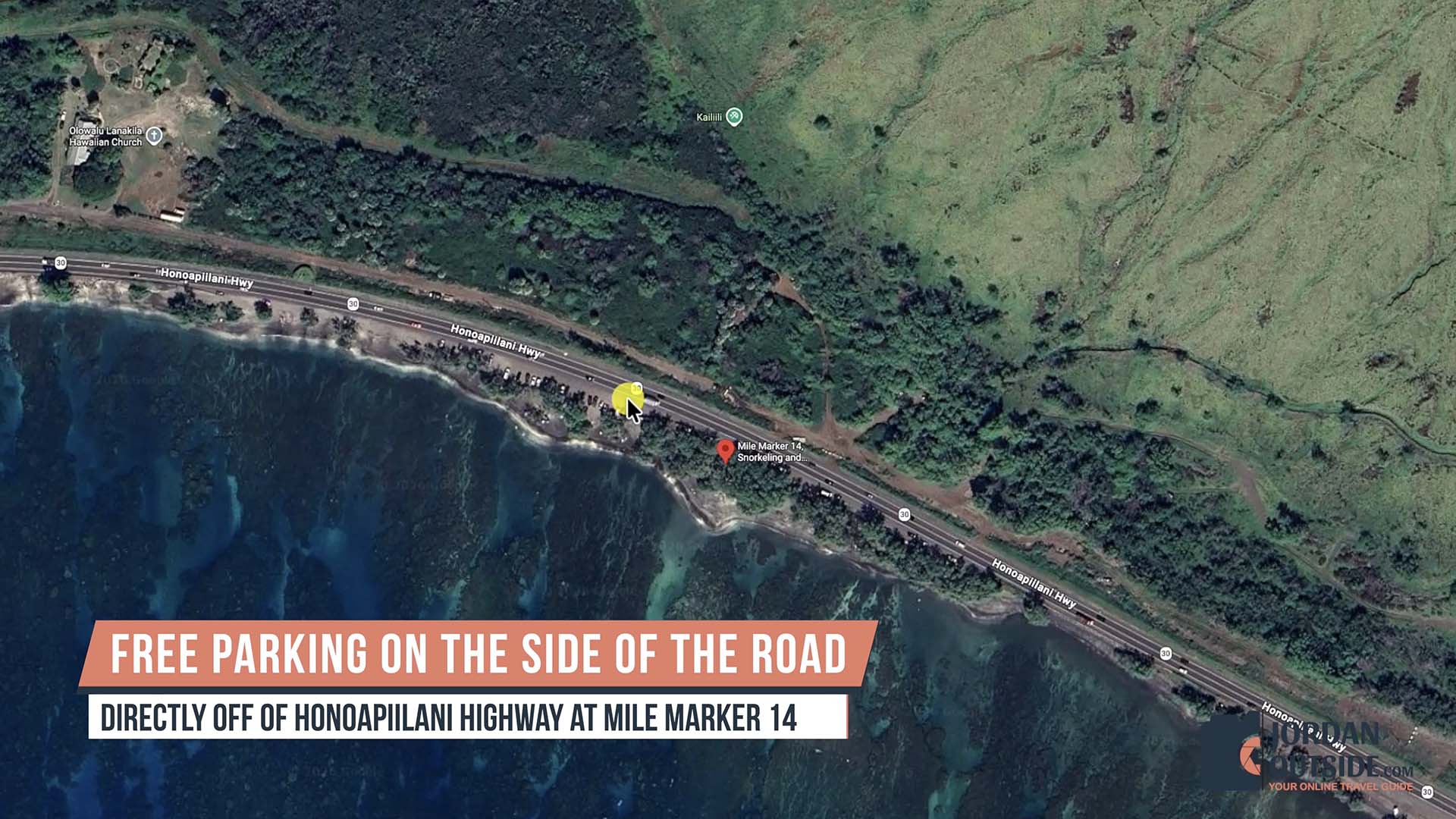 Olowalu Beach at Mile Marker 14, Maui, Hawaii