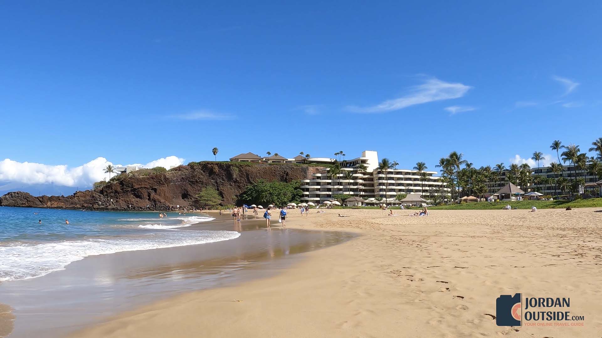 Ka'anapali Beach and Black Rock Beach, Maui