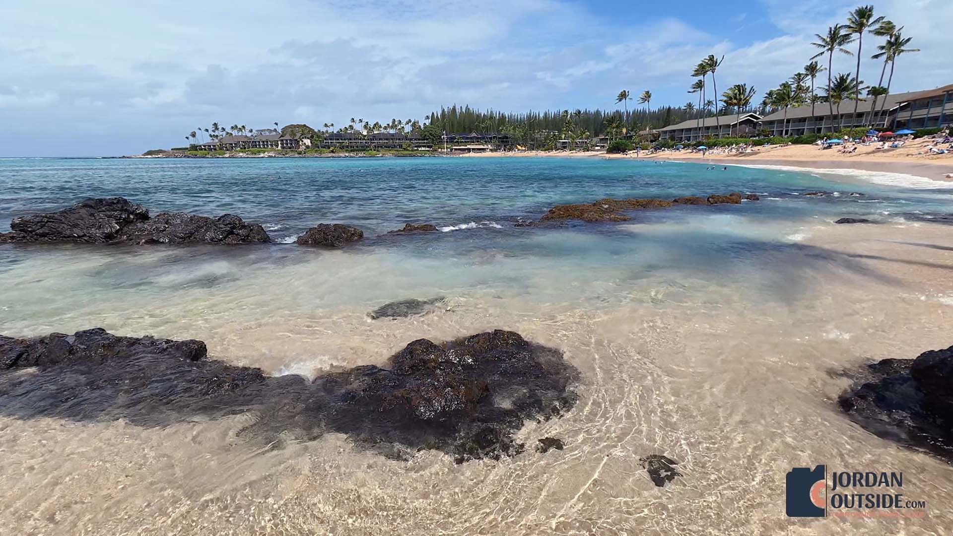 Rocks at Napili Bay Beach, Maui