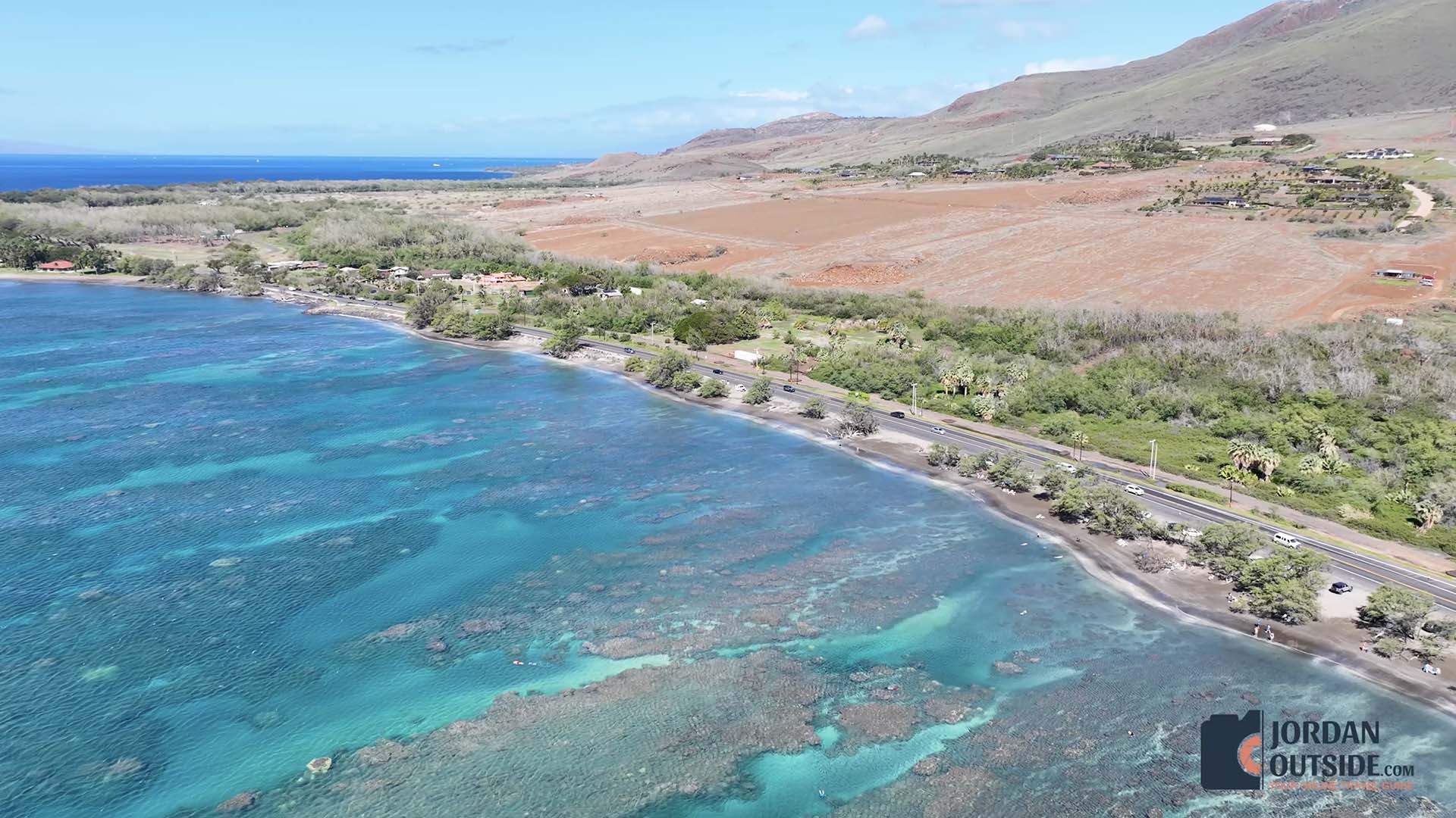 Olowalu Beach at Mile Marker 14, Maui, Hawaii