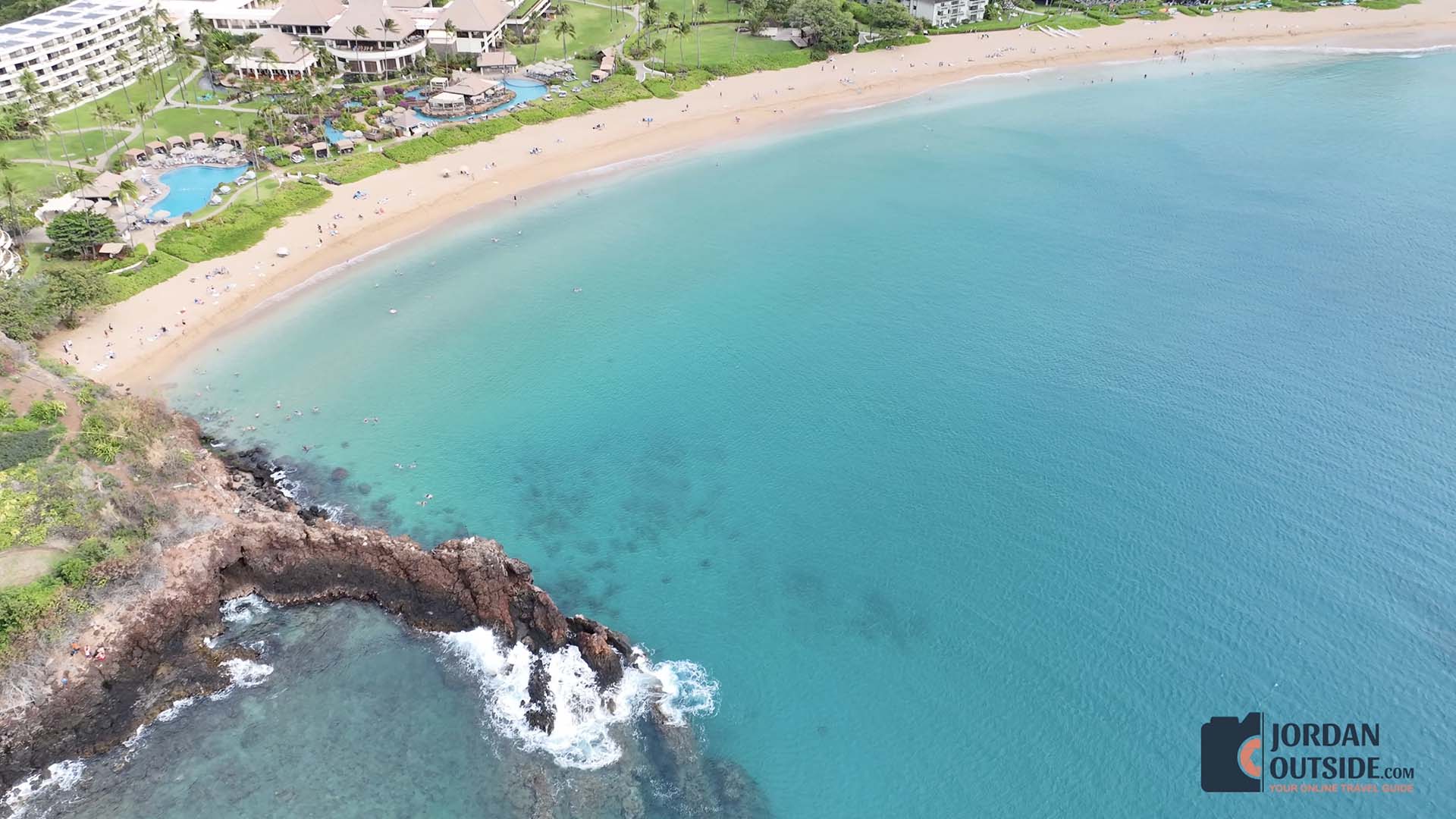 Ka'anapali Beach and Black Rock Beach, Maui