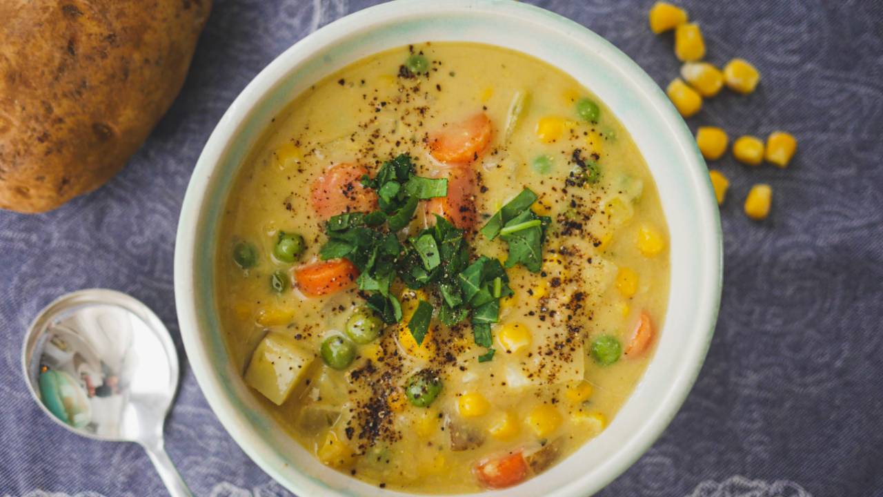PlantBased Corn Chowder