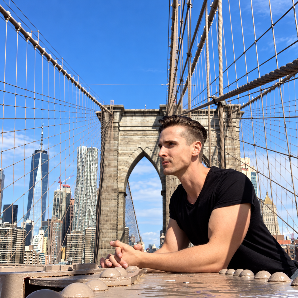 Jacque Visagie in New York