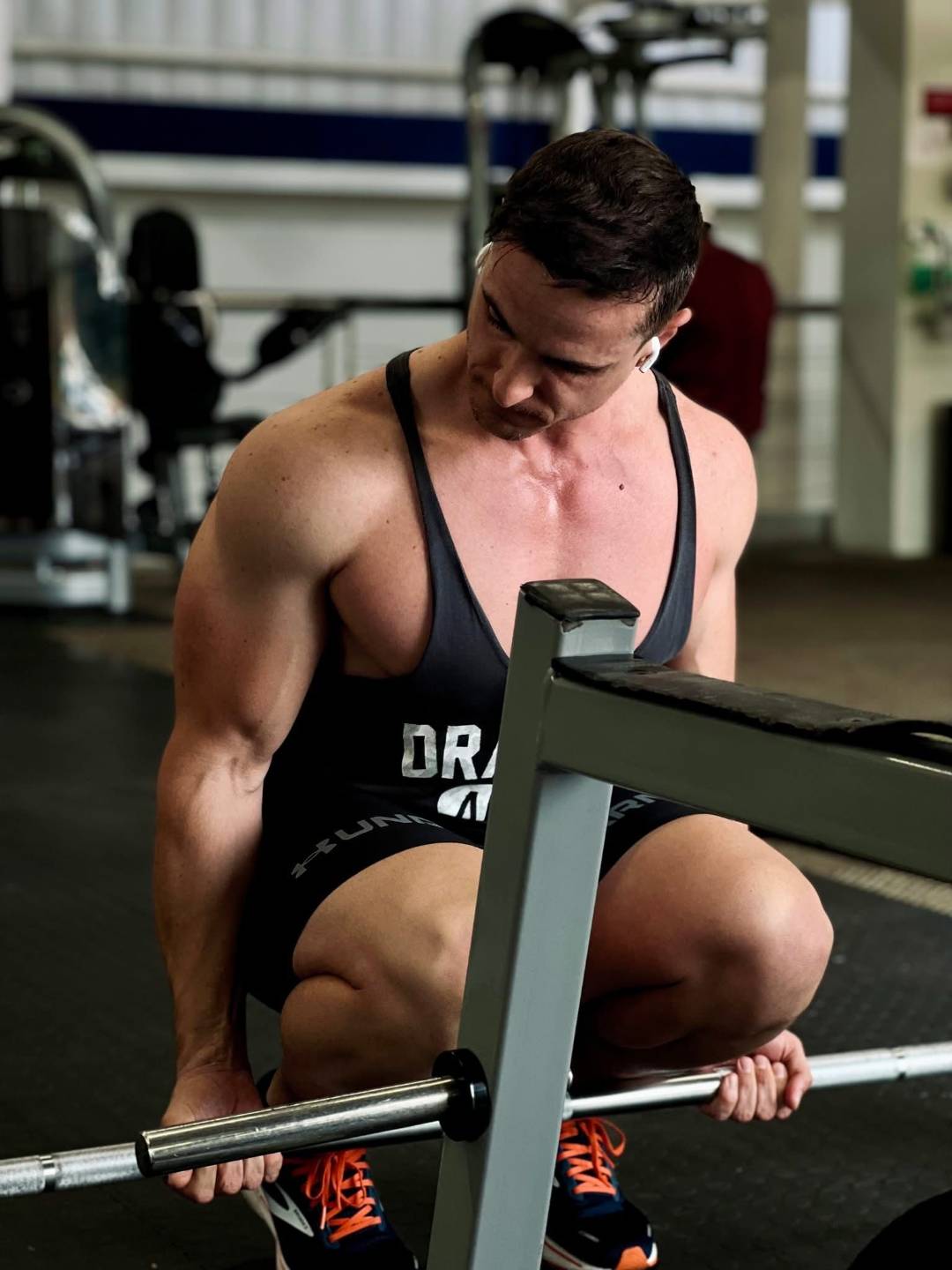 Jacque Visagie weight training