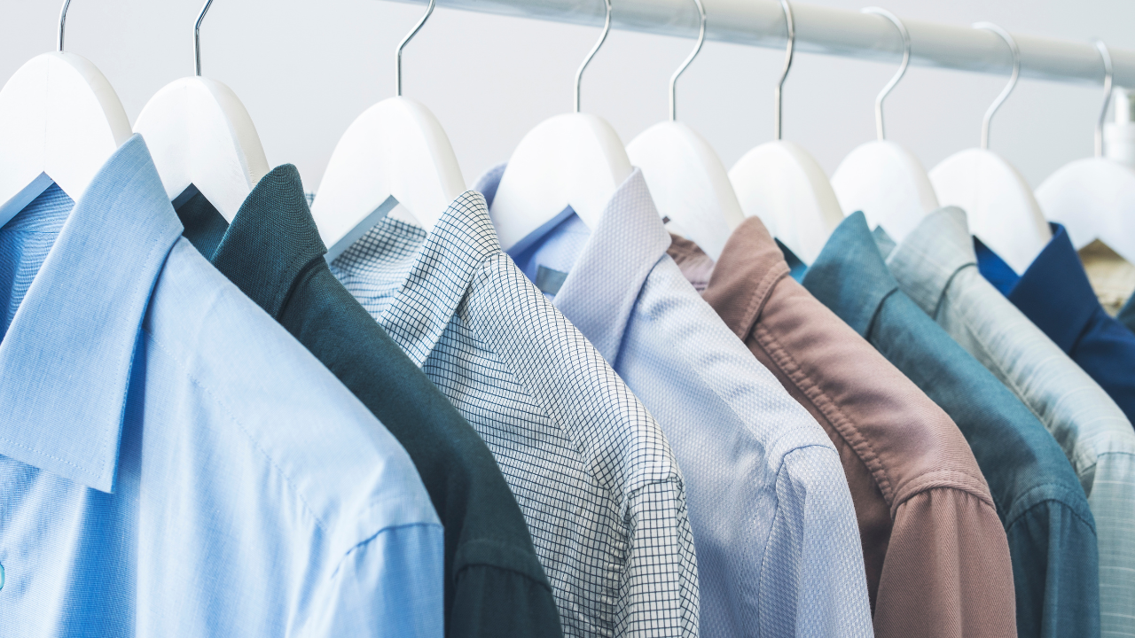 Many Different Business Shirts