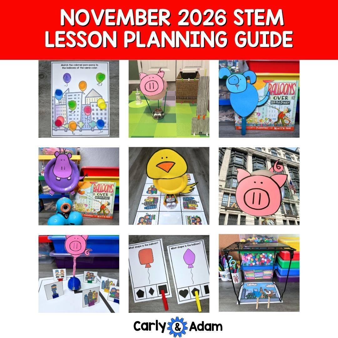 November 2026 STEM Lesson Planning Guide cover