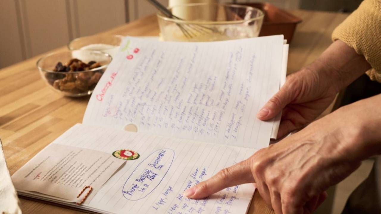 How to store and keep old family recipes for posteroty
