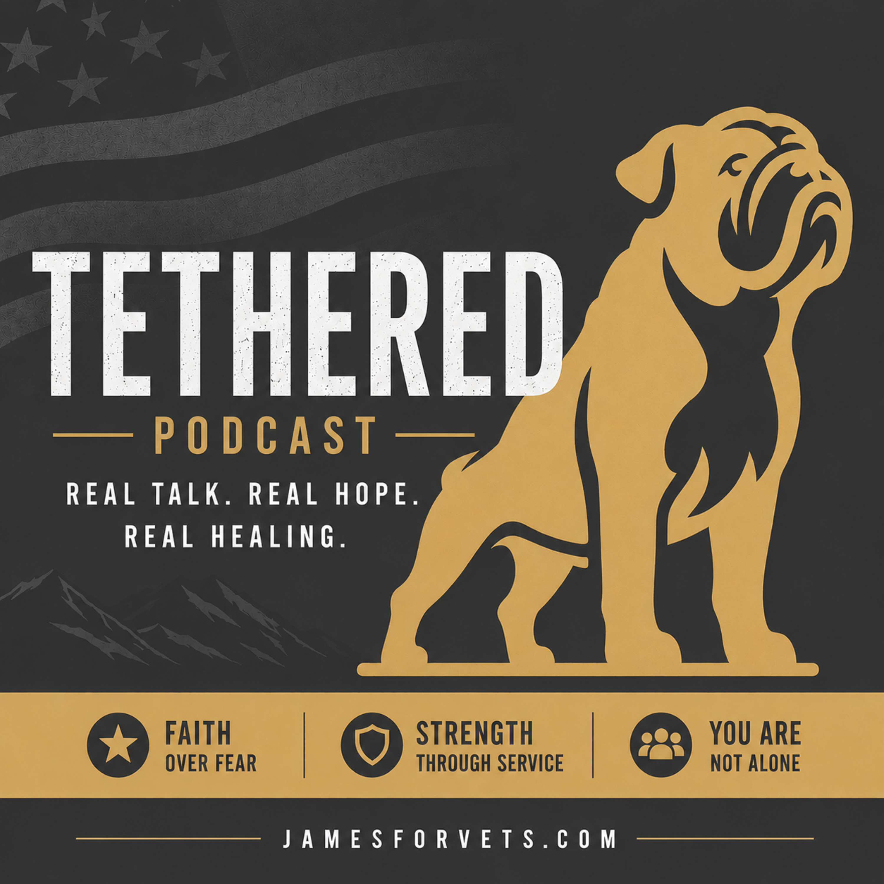 Tethered podcast cover art