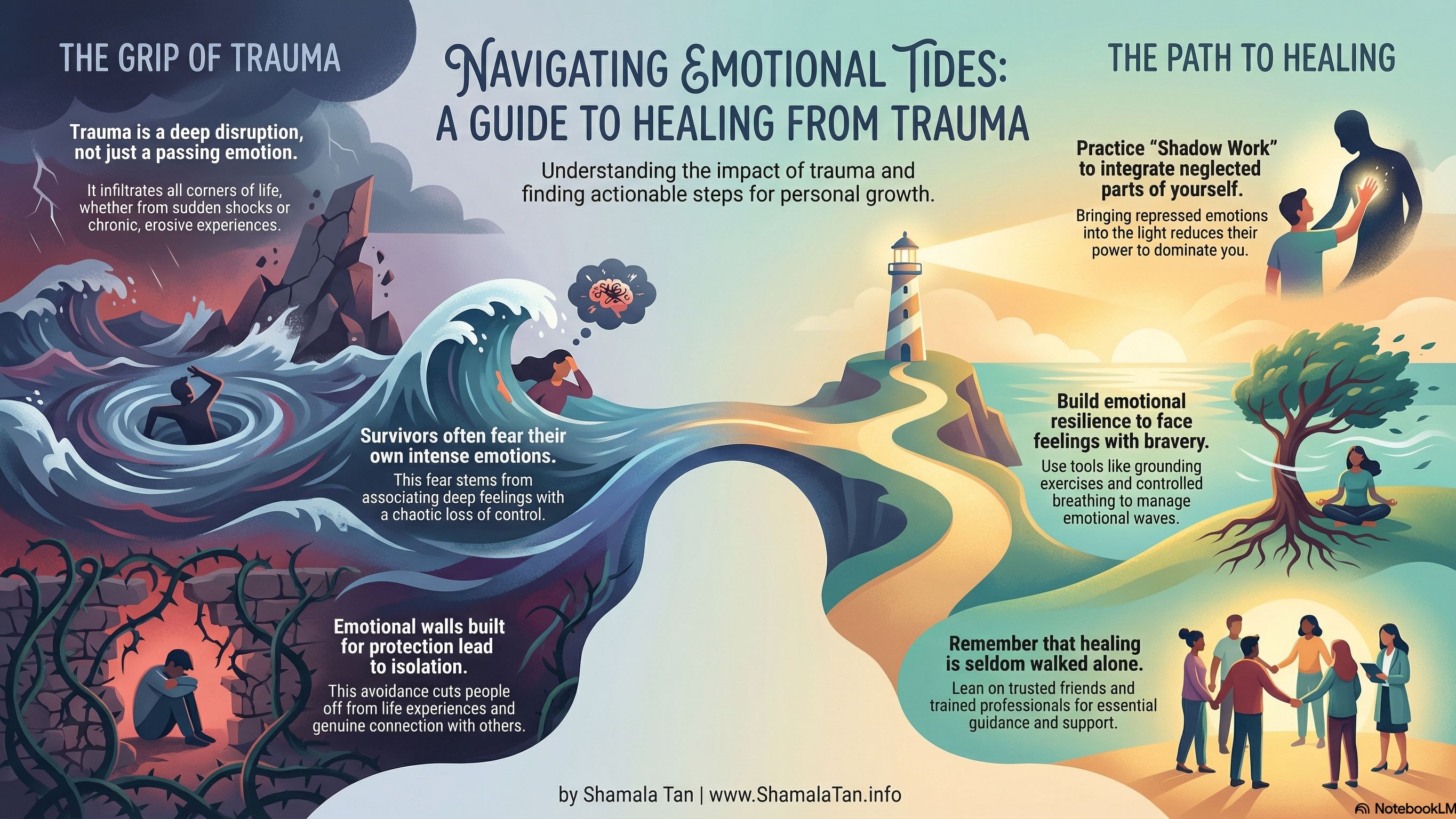 Navigating Emotional Tides: Understanding Trauma's Deep Impact