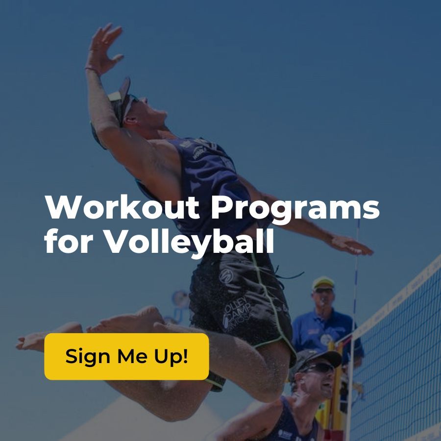 Workout Programs for Beach Volleyball - Vertical Jump Traning, Mobility for Volleyball and How to eat for beach volleyball