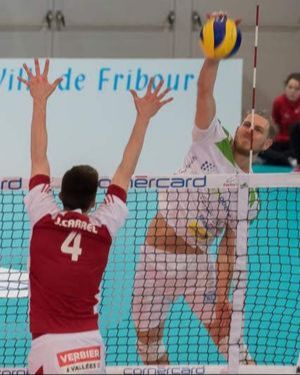 Hitting against a blocker