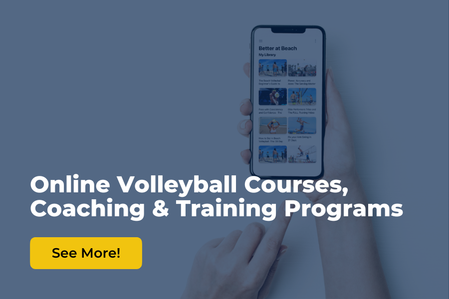 Online Beach Volleyball Courses, Coaching & Training Programs