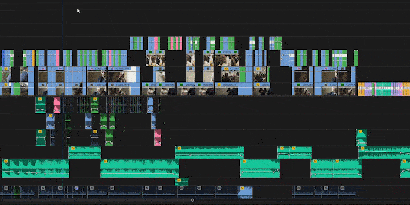 Editing an entire wedding film