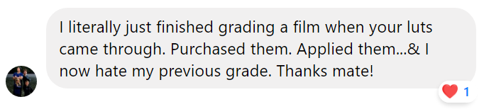 I now hate my previous color grade. Thanks mate!