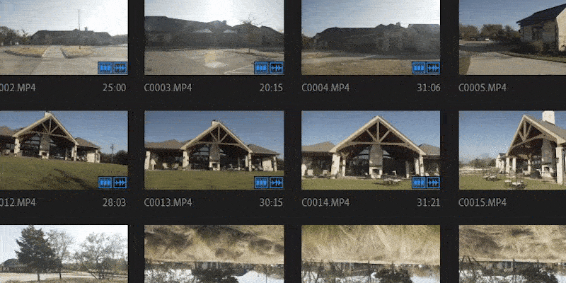 Organizing footage in Premiere Pro
