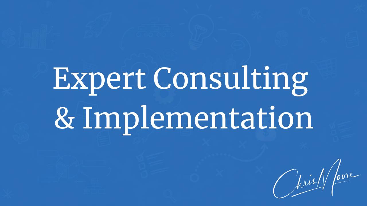 Expert Consultation with Chris Moore